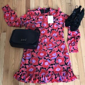 NWT Who What Wear Floral Vintage Style Dress
